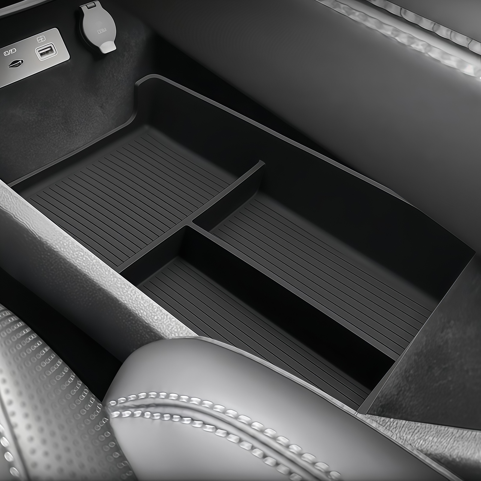 Tech Car Accessories - Bandeja Organizadora de Almacenamiento Inferior para