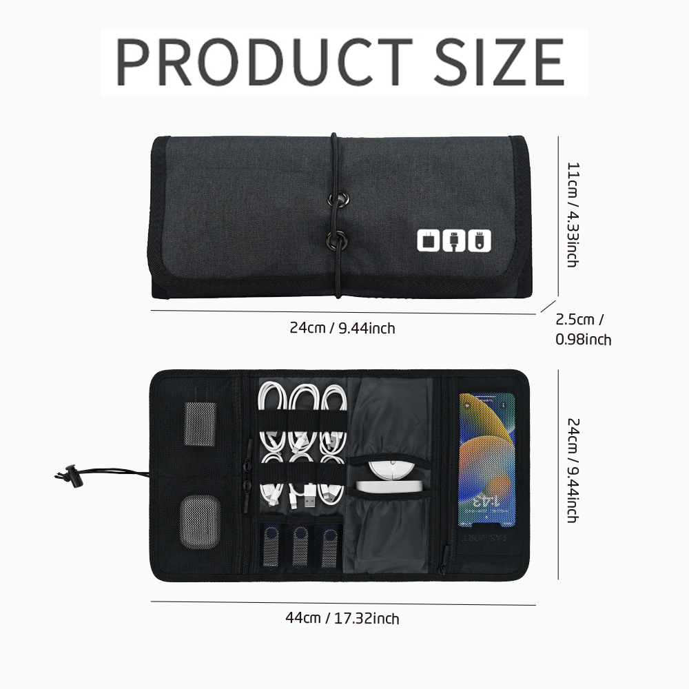 Bolsa Organizadora de Cables,  - Tech Accessories Storage reseña y precio