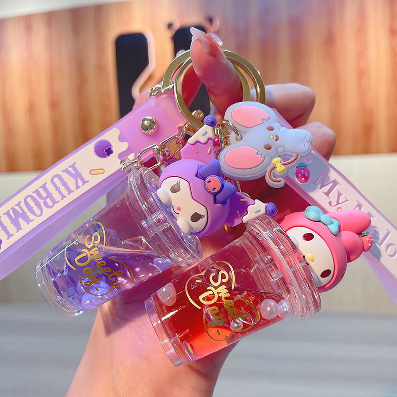 Llavero de arena movediza Sanr - Kawaii Tech Accessories reseña y precio