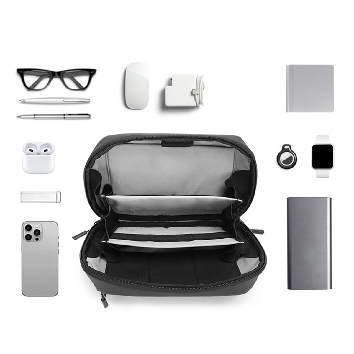 ☶ ❈ ＊ ♥ AC1578 - Estuche Organ - Tech Accessories Storage reseña y precio